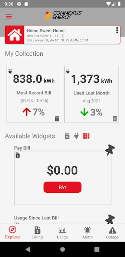 Connexus Energy Screen 2