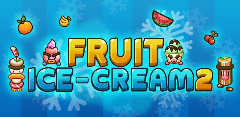 Fruit Ice Cream 2 - Ice cream war Maze Game