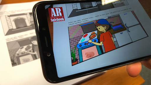 Android application AR Safebook screenshort