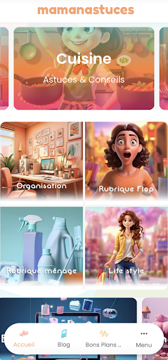 Android application Maman Astuces screenshort