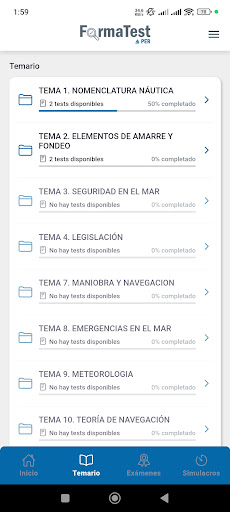 FormaTest PY Patrón de Yate