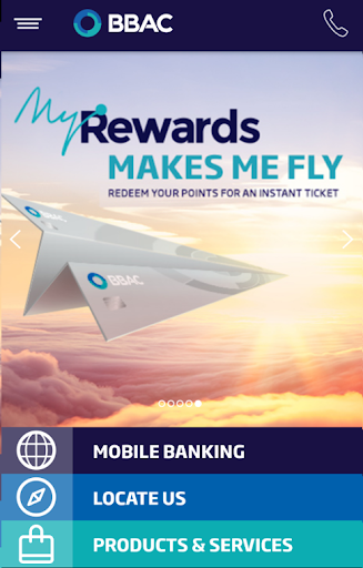 Android application BBAC Mobile Banking screenshort