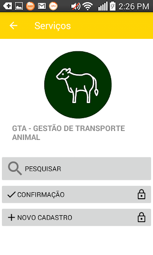 Android application GEDAVE screenshort