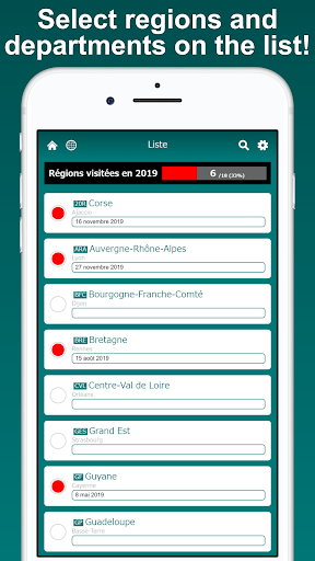 Android application My France Map screenshort