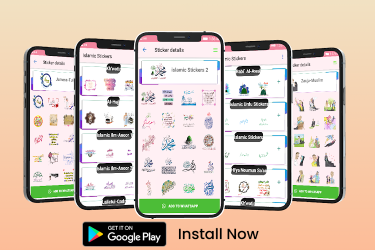 Islamic Stickers WAStickerApps - 5.0 - (Android)