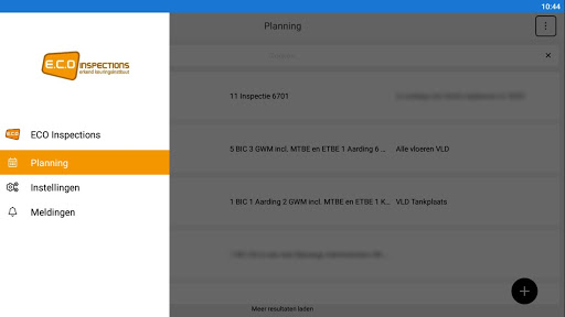 Android application ECO Inspections screenshort
