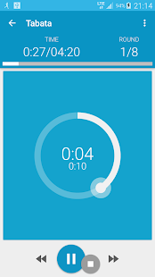 HIIT - لقطة شاشة PRO للفاصل الزمني للتدريب