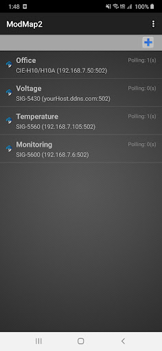 Android application ModMap2 screenshort