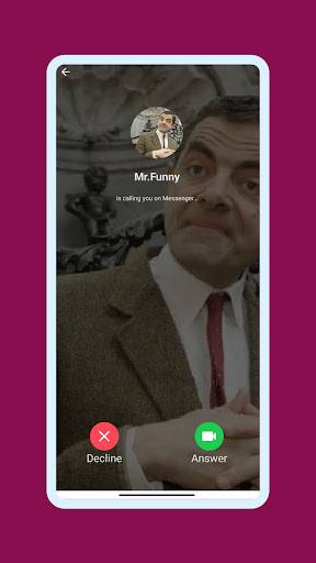 Fake Video Call - Mr.Bean Screen 2