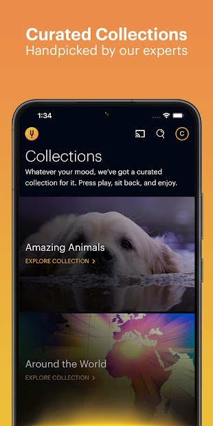 Captura 3 Curiosity Stream android