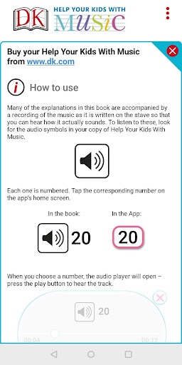 Screenshot of DK Help Your Kids With Music