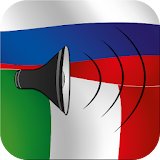 Russian to Italian Talking Phrasebook Translator icon