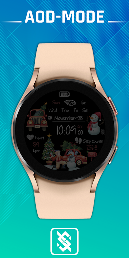 BFF18- Christmas Car, Snowman Screen 2