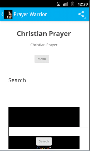 The Pray : A Daily Prayer App Screen 2