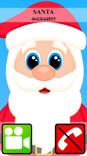 Android application fake call video Christmas game screenshort