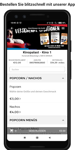 Android application Kinopalast screenshort
