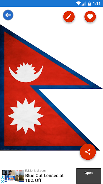 Imágen 3 Nepal Flag Wallpaper: Flags and Country Images android