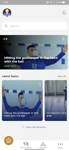 Android application IHF Rule Interpretation screenshort