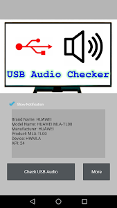 USB Audio Checker Unknown