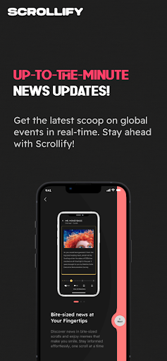 Android application Scrollify screenshort
