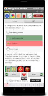 Biology Quiz & eBook android2mod screenshots 11