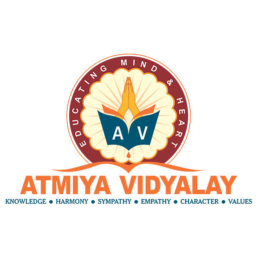 Atmiya Vidyalay logo