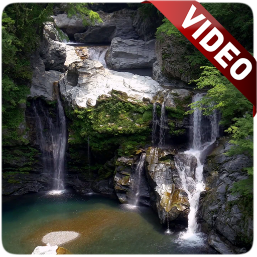 Waterfall Video Live Wallpaper Laai af op Windows