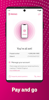 screenshot of T-Mobile Prepaid eSIM