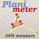 Planimetru - măsurarea zonei GPS