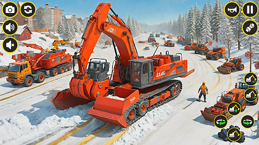 JCB Game 3D Construction Sim Screen 3