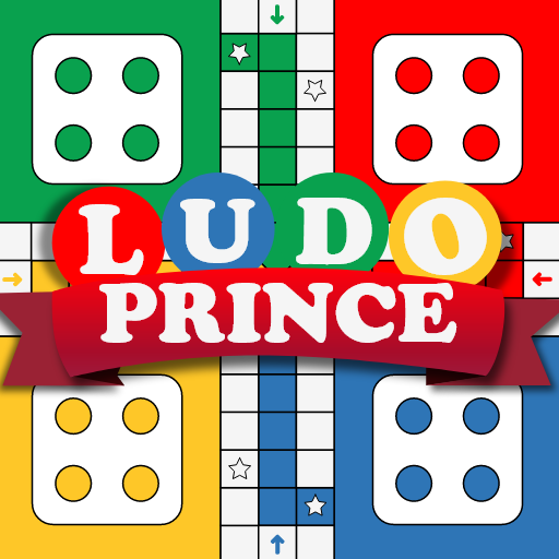 Ludo Prince Dice Board logo