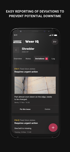 Android application Wear IQ screenshort