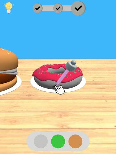 Android application Item Color Picker 3D screenshort