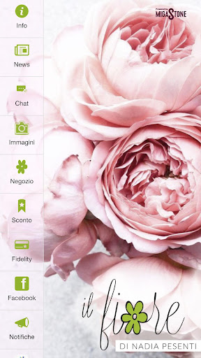 Android application Il Fiore di Nadia screenshort