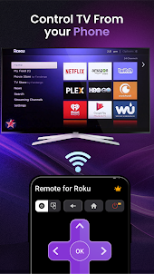 Remote For Roku - Cast To Roku