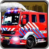 911 Fireman Emergency Rescue icon