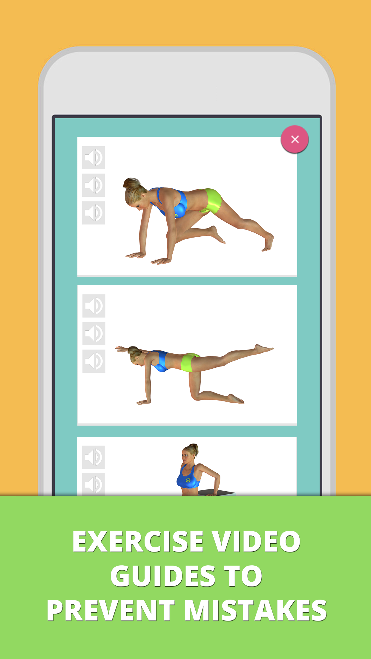 Android application Fitness Challenge Lumowell screenshort