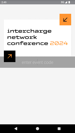 intercharge network conference Screen 2