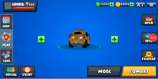 Android application Carwell: Battle Arena screenshort