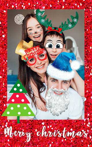 Android application Christmas Photo Editor screenshort
