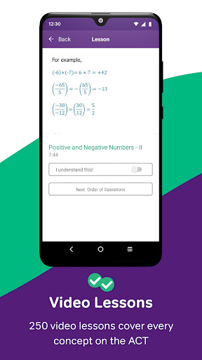 Screenshot of ACT Prep & Practice by Magoosh