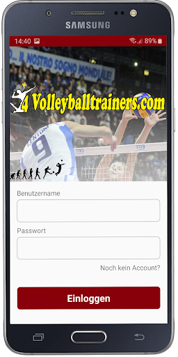 Android application 4volleyballtrainers screenshort