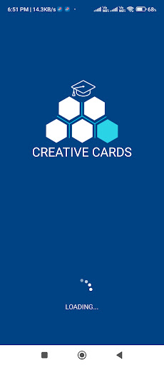 Android application Creative Cards - School App screenshort