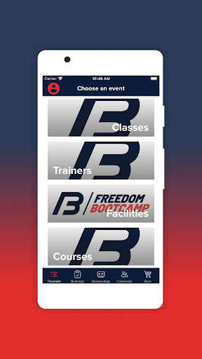 Freedom Bootcamp Screen 2