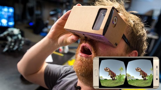 Skjermbilde av VR Time Machine Dinosaur Pa