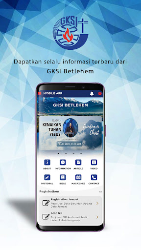 Android application GKSI Betlehem screenshort