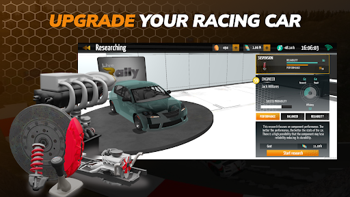 Live Rally Manager Screen 2
