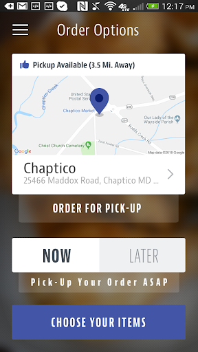 Chaptico Market & Deli Screen 2