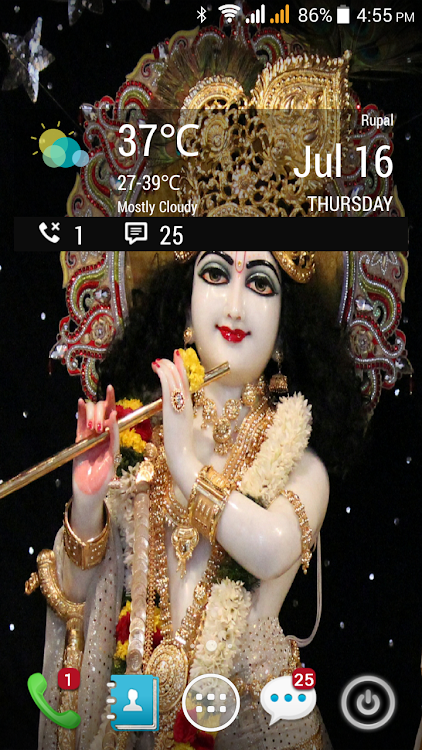 HD Radha Krishna LWP - 1.04 - (Android)