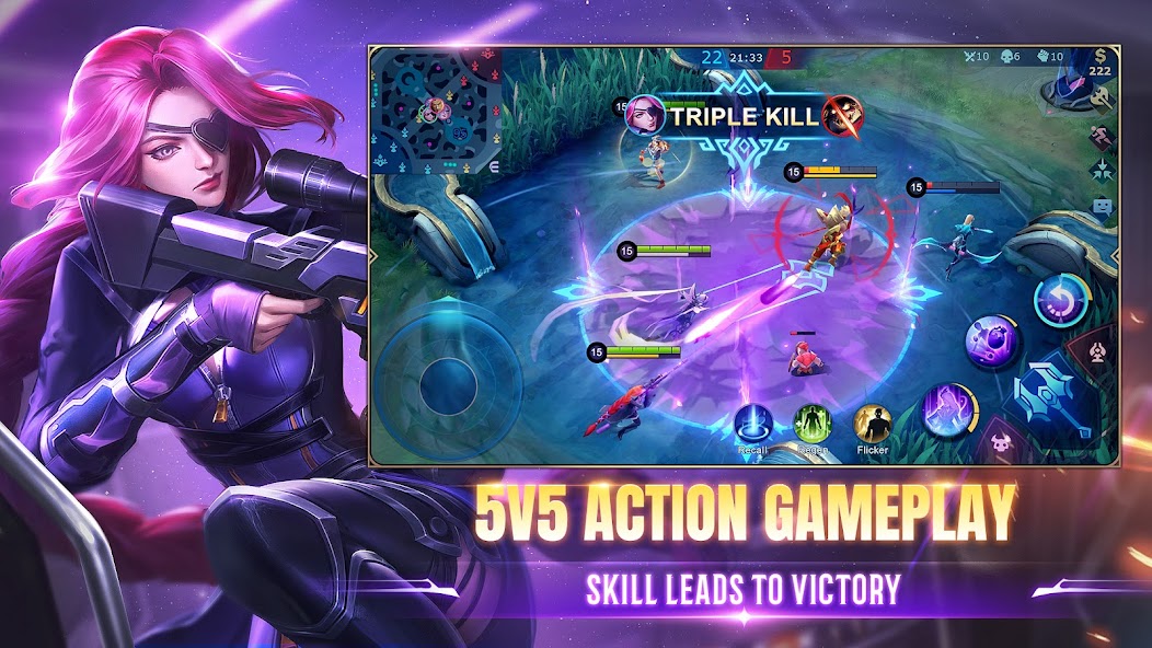 Mobile Legends: Bang Bang 1.8.79.9552 APK + Мод (Unlimited money) за Android